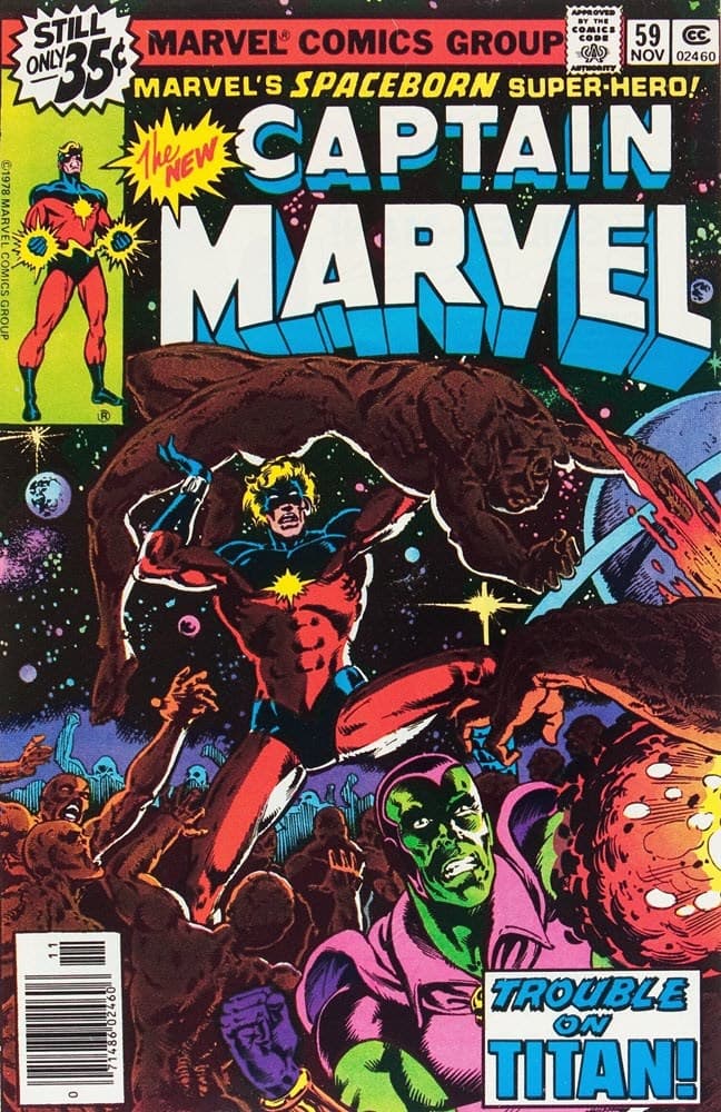 CAPTAIN MARVEL # 59