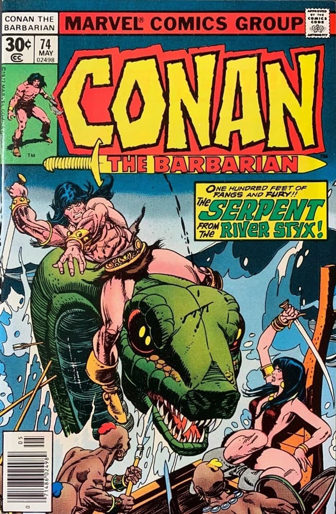 CONAN THE BARBARIAN # 74