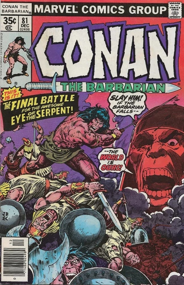 CONAN THE BARBARIAN # 81