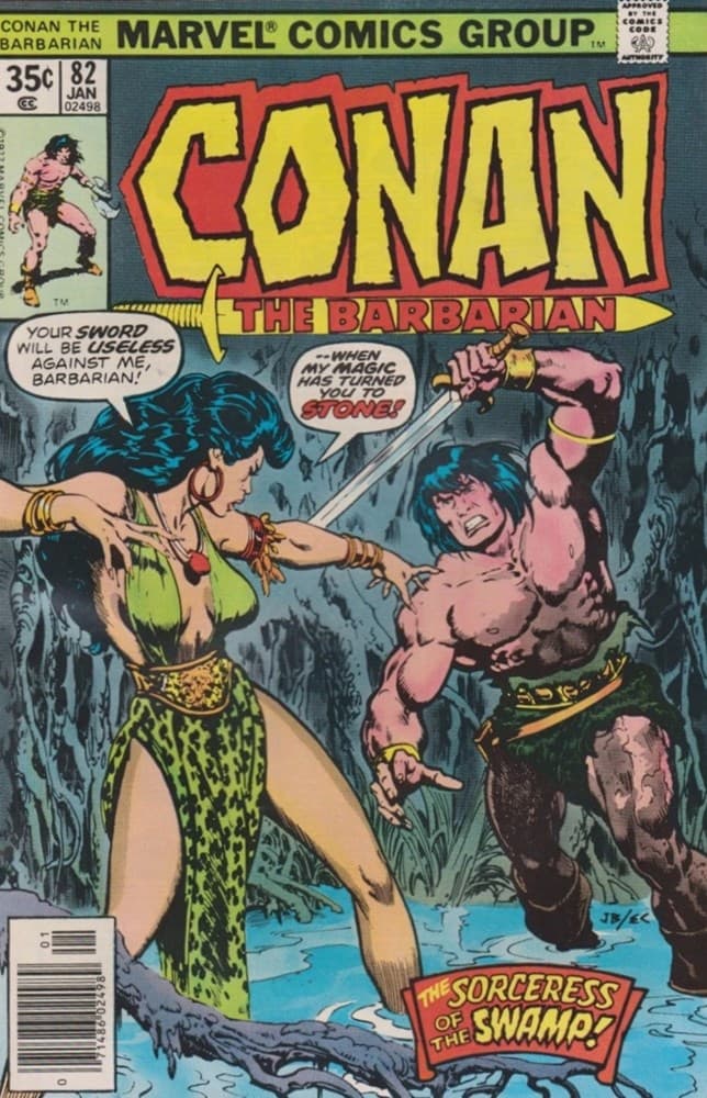CONAN THE BARBARIAN # 82