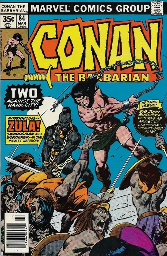 CONAN THE BARBARIAN # 84