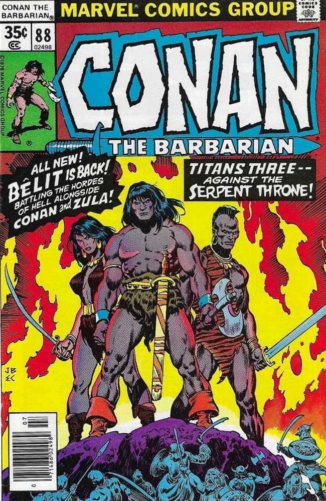 CONAN THE BARBARIAN # 88