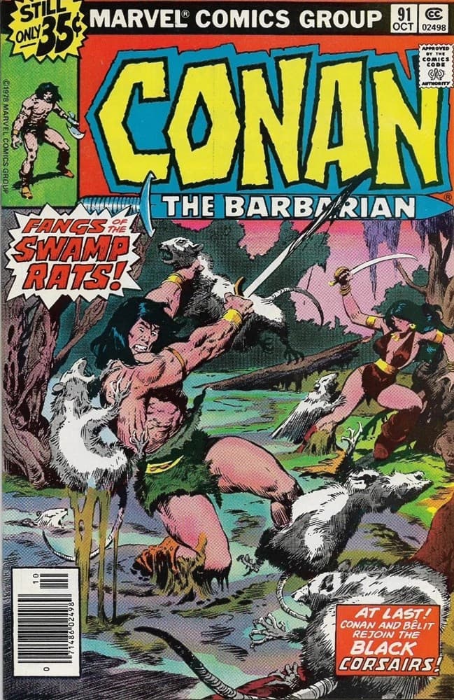 CONAN THE BARBARIAN # 91