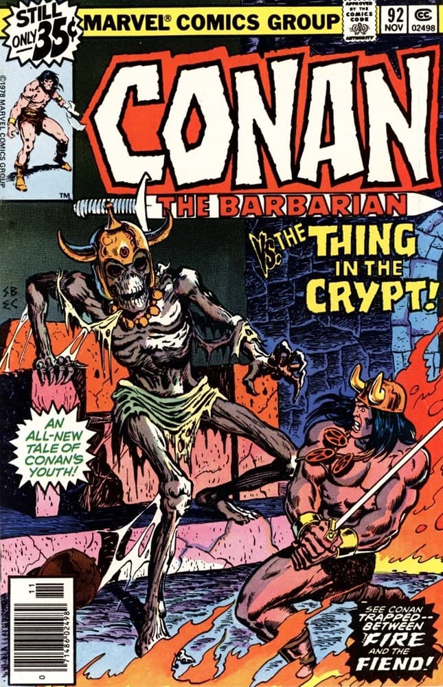 CONAN THE BARBARIAN # 92