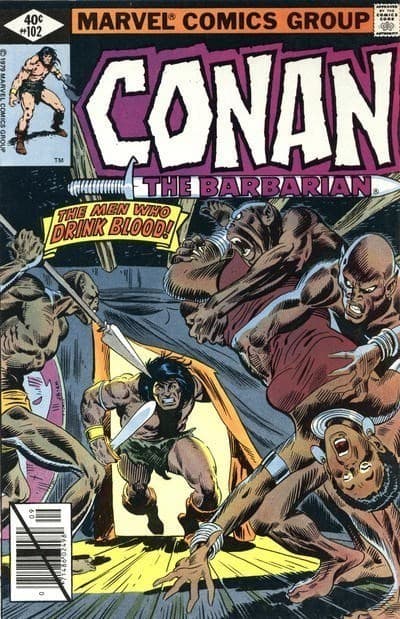 CONAN THE BARBARIAN # 102