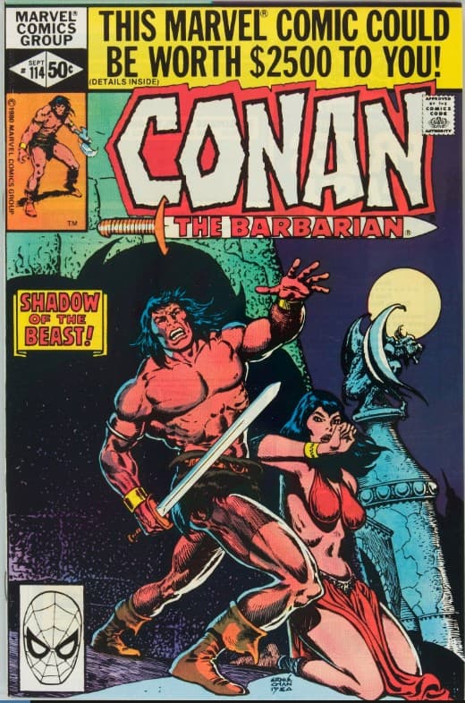 CONAN THE BARBARIAN # 114