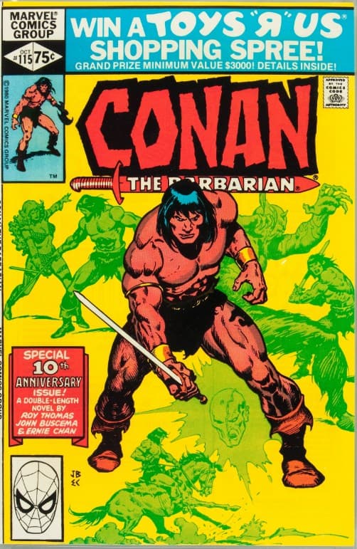 CONAN THE BARBARIAN # 115