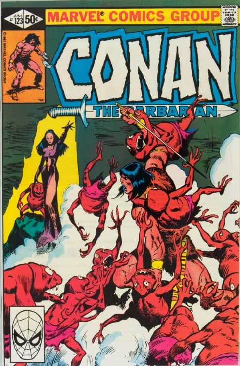 CONAN THE BARBARIAN # 123