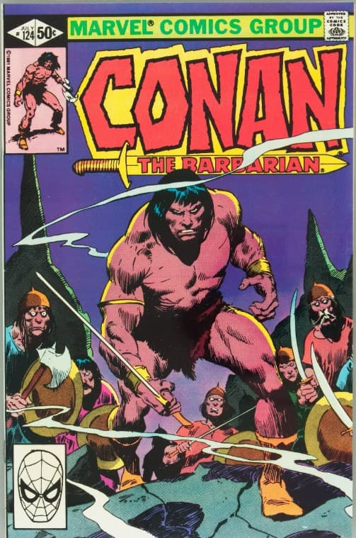 CONAN THE BARBARIAN # 124