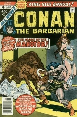 CONAN THE BARBARIAN ANNUAL # 4