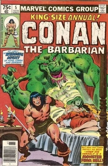CONAN THE BARBARIAN ANNUAL # 5