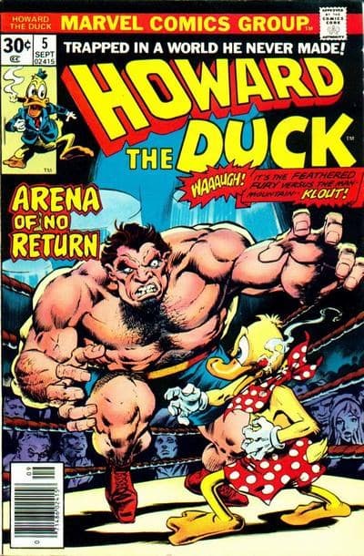 HOWARD THE DUCK # 5