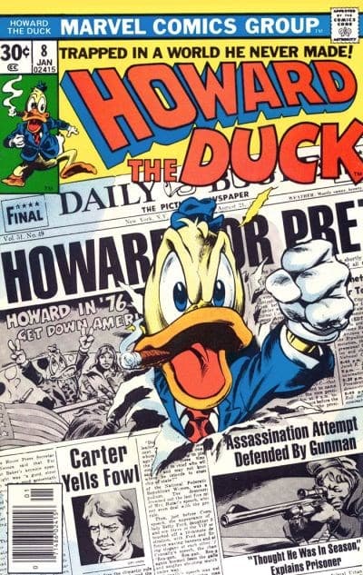 HOWARD THE DUCK # 8