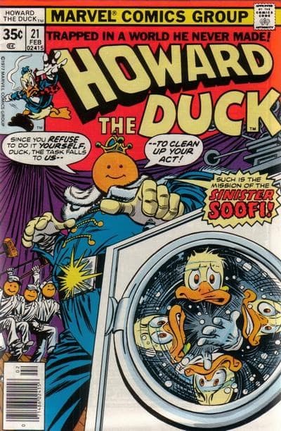HOWARD THE DUCK # 21