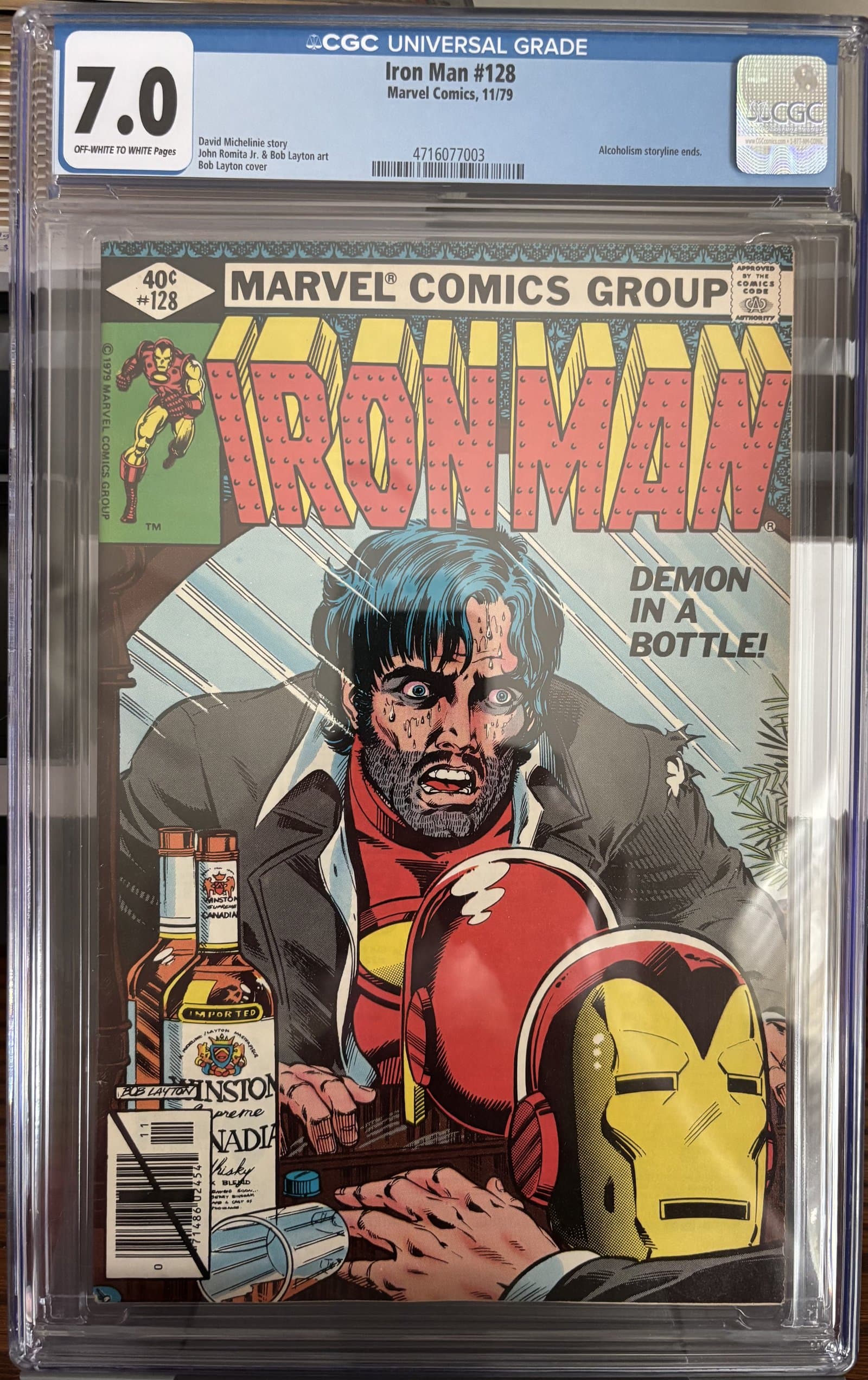 IRON MAN # 128