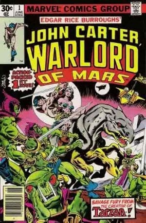 JOHN CARTER, WARLORD OF MARS