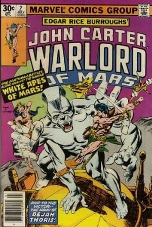 JOHN CARTER, WARLORD OF MARS # 2