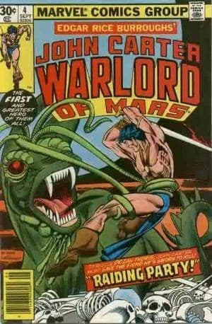 JOHN CARTER, WARLORD OF MARS # 4