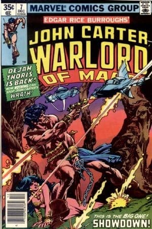 JOHN CARTER, WARLORD OF MARS # 7
