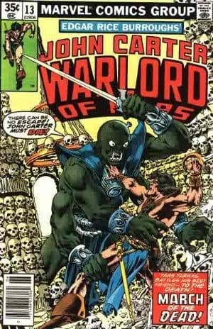 JOHN CARTER, WARLORD OF MARS # 13