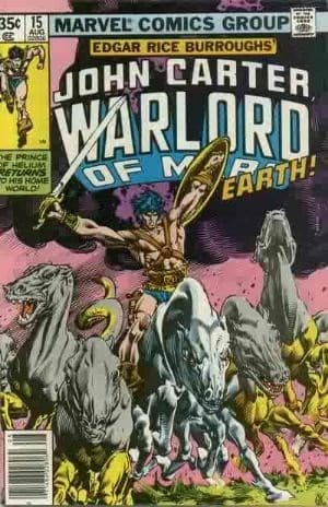 JOHN CARTER, WARLORD OF MARS # 15