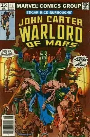 JOHN CARTER, WARLORD OF MARS # 16