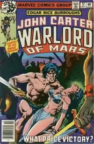 JOHN CARTER, WARLORD OF MARS # 17