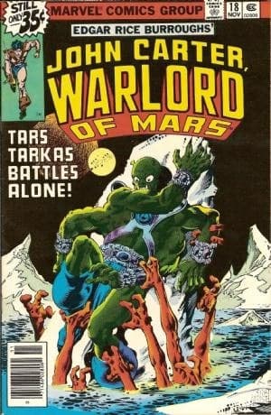 JOHN CARTER, WARLORD OF MARS # 18