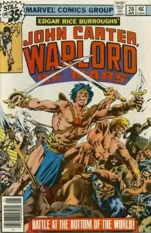 JOHN CARTER, WARLORD OF MARS # 20