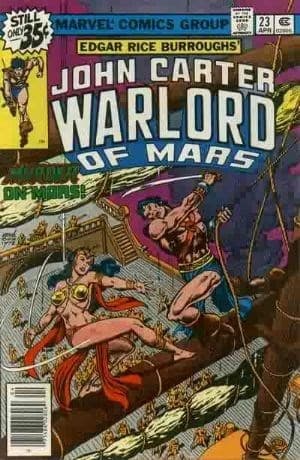 JOHN CARTER, WARLORD OF MARS # 23