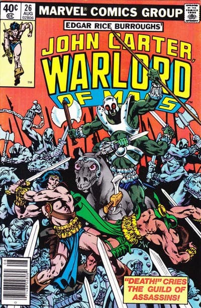 JOHN CARTER, WARLORD OF MARS # 26