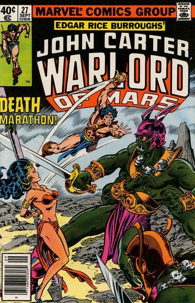 JOHN CARTER, WARLORD OF MARS # 27