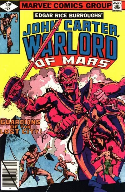 JOHN CARTER, WARLORD OF MARS # 28