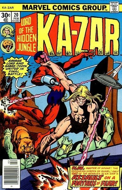 KA-ZAR # 20