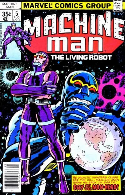 MACHINE MAN # 5