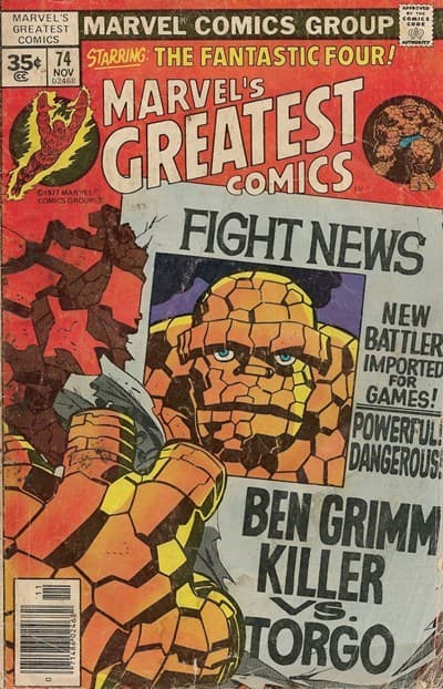 MARVEL'S GREATEST COMICS # 74
