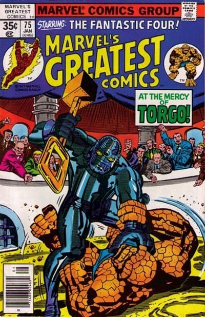 MARVEL'S GREATEST COMICS # 75