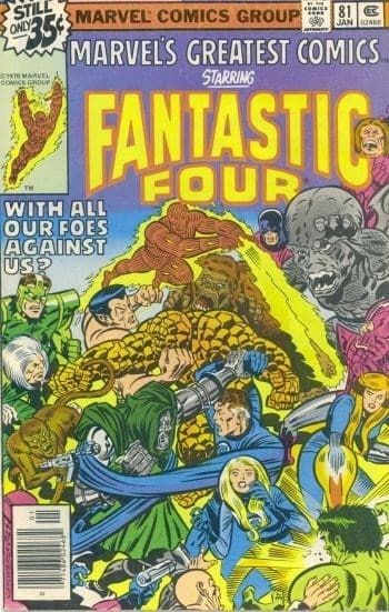 MARVEL'S GREATEST COMICS # 81