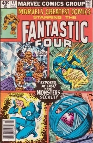 MARVEL'S GREATEST COMICS # 86