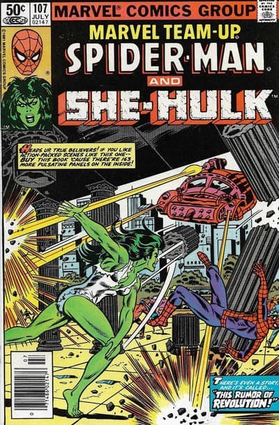 MARVEL TEAM-UP # 107
