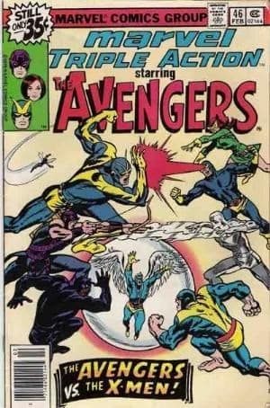 MARVEL TRIPLE ACTION # 46