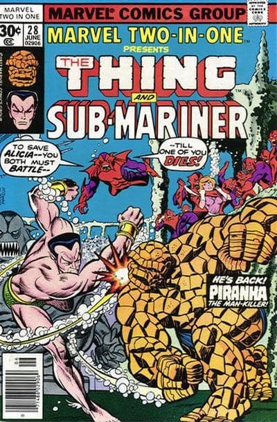 MARVEL TWO-IN-ONE # 28