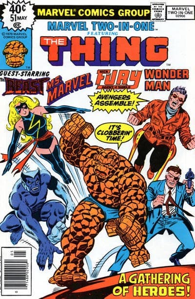 MARVEL TWO-IN-ONE # 51
