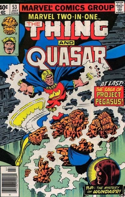 MARVEL TWO-IN-ONE # 53
