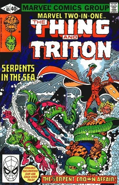 MARVEL TWO-IN-ONE # 65