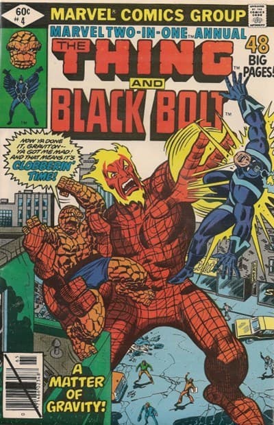 MARVEL TWO-IN-ONE ANNUAL # 4