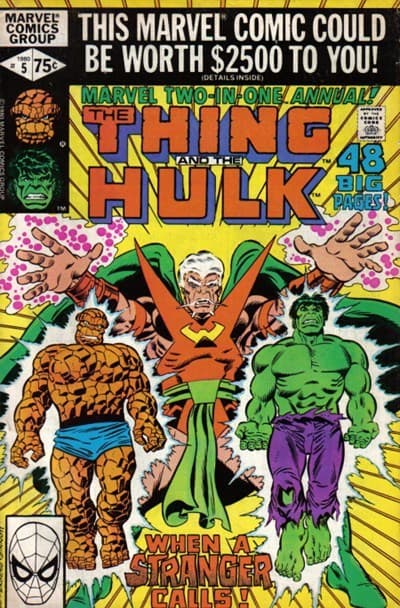MARVEL TWO-IN-ONE ANNUAL # 5