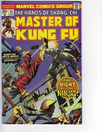 MASTER OF KUNG FU # 36