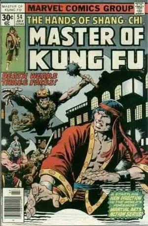 MASTER OF KUNG FU # 54