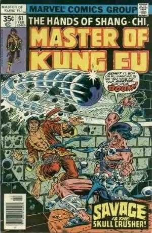 MASTER OF KUNG FU # 61